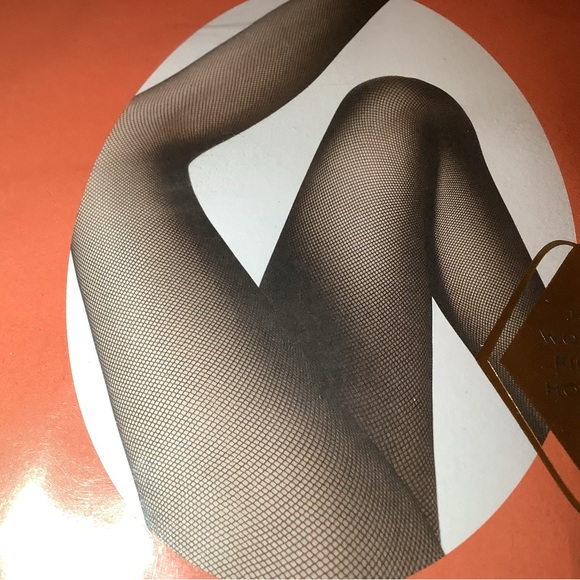 Fogal Netlace fishnet pantyhose, color barolo (dark red), size: S - Picture 3 of 12